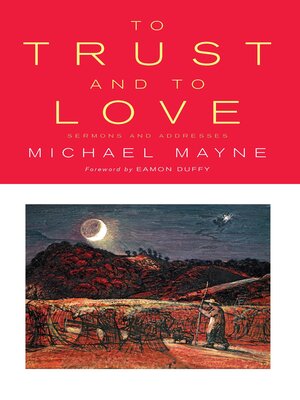 cover image of To Trust and to Love: Sermons and Addresses